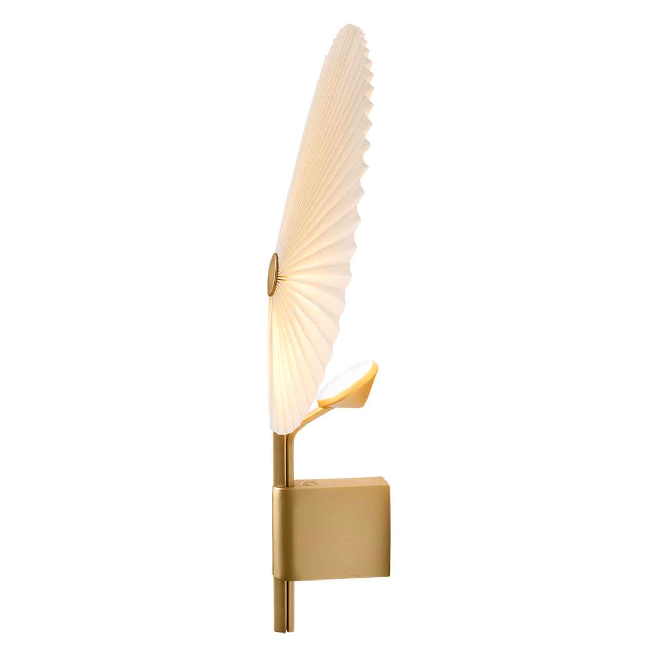 Liris wall lamp brass