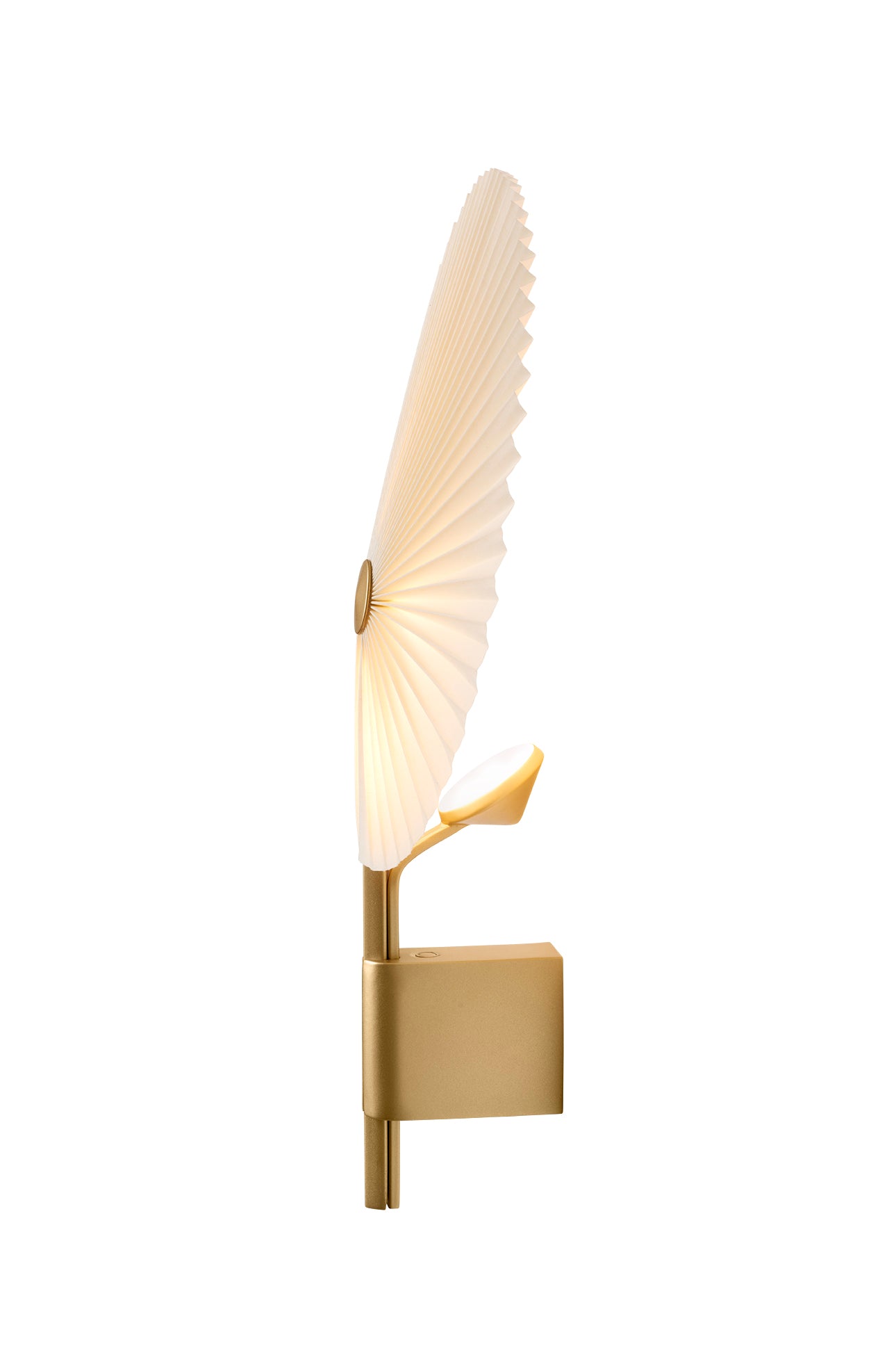 Liris wall lamp brass