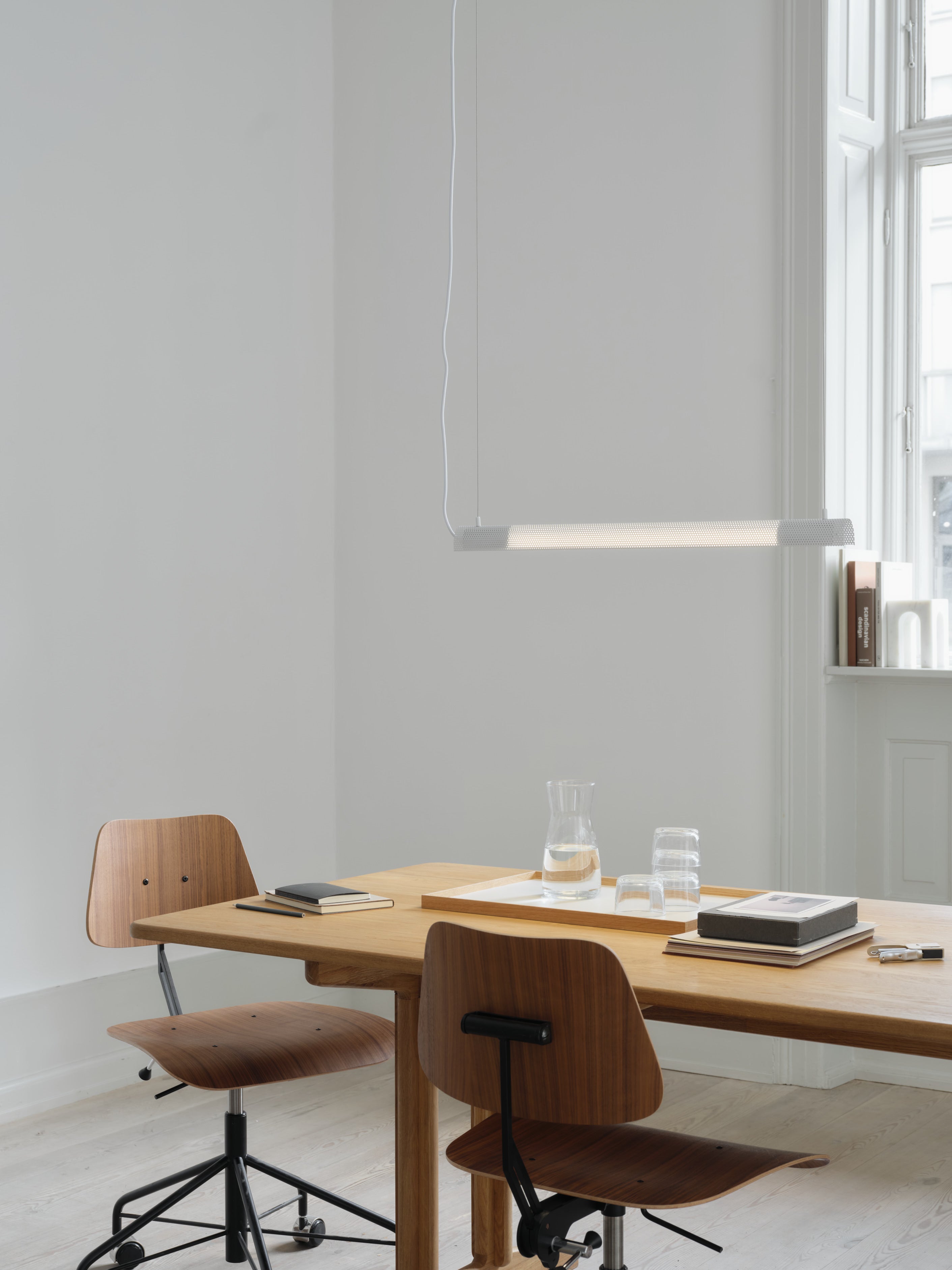 Radent pendant short white