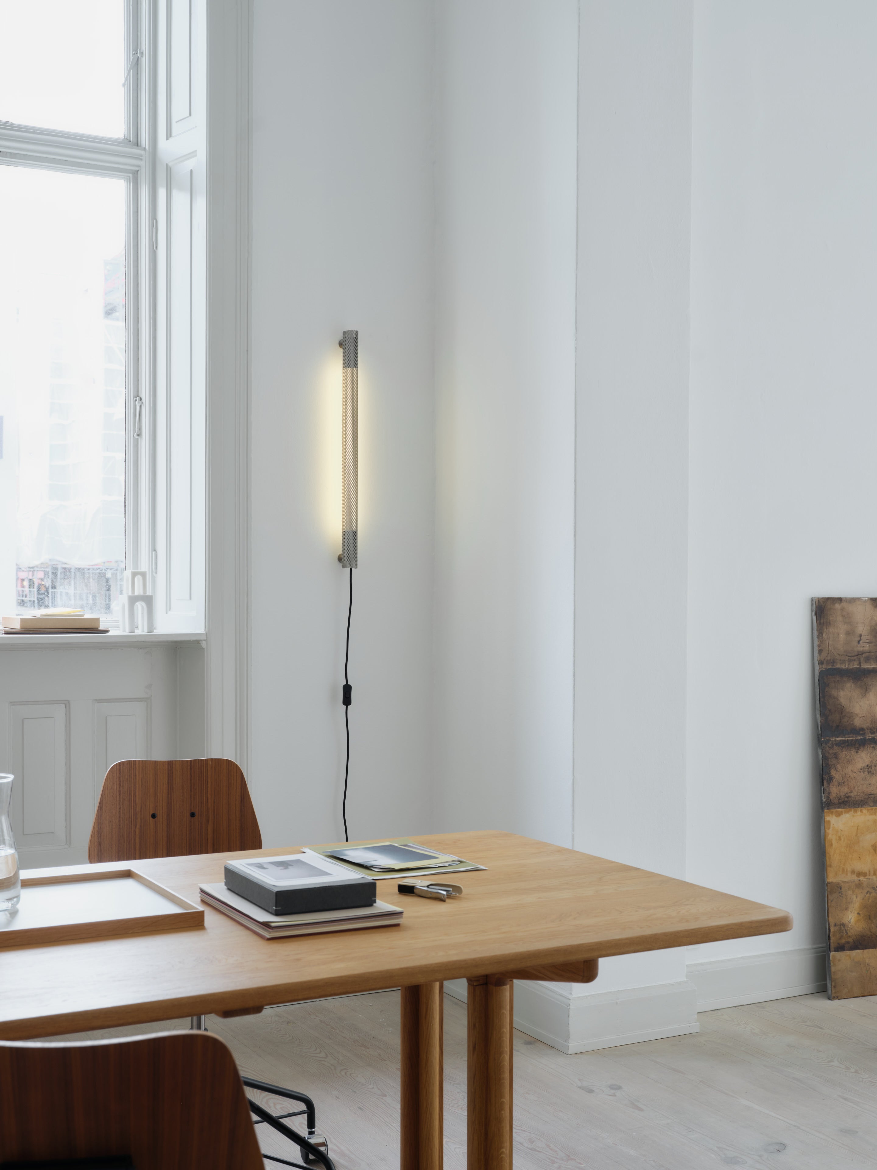 Radent wall lamp short brass