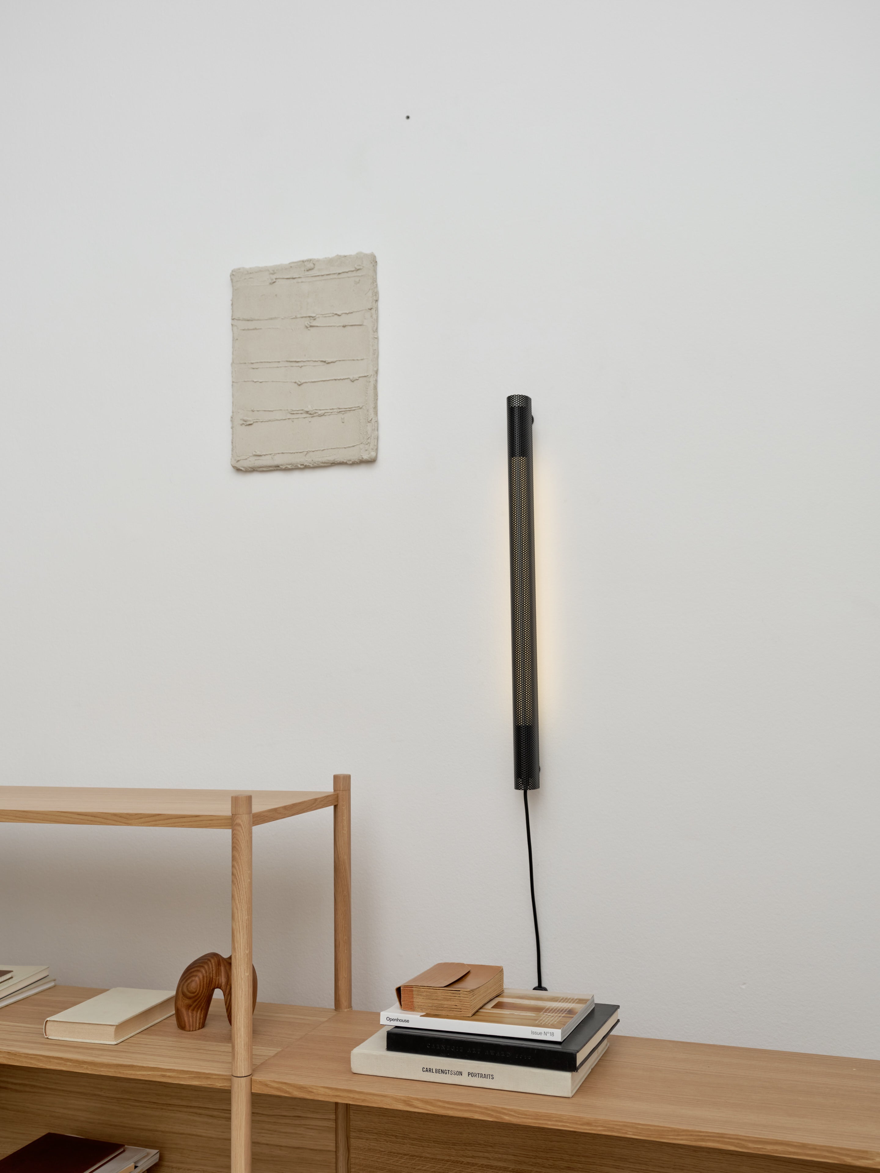 Radent wall lamp short black