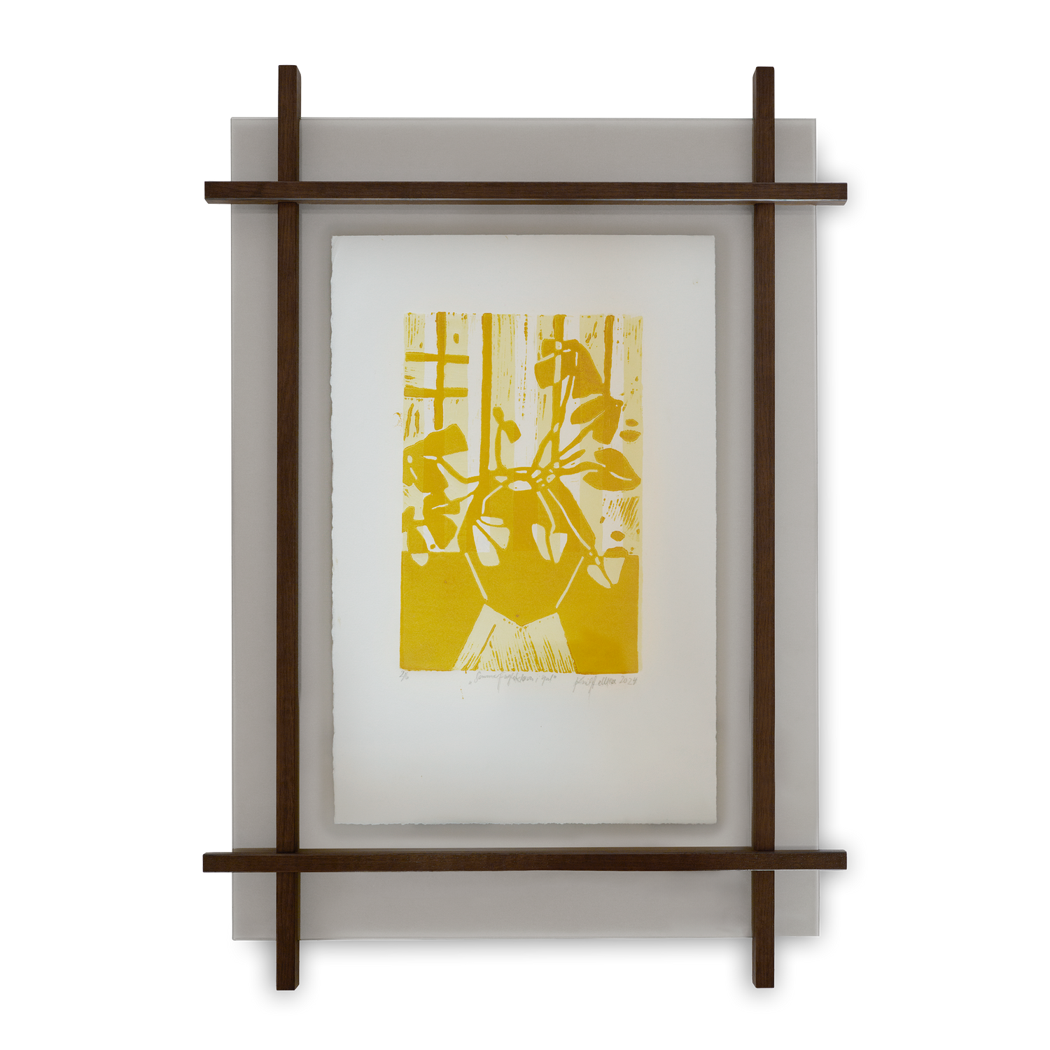 Daiku picture frame 50x70 dark oak