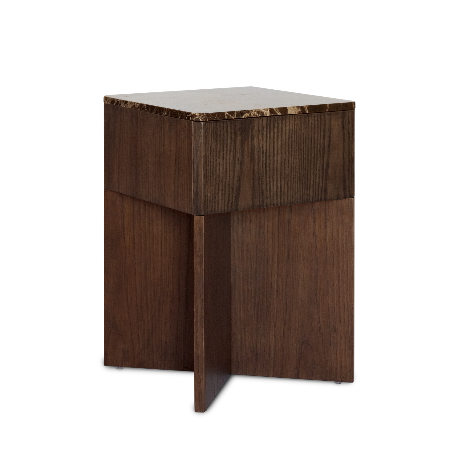 Tava side table dark oak