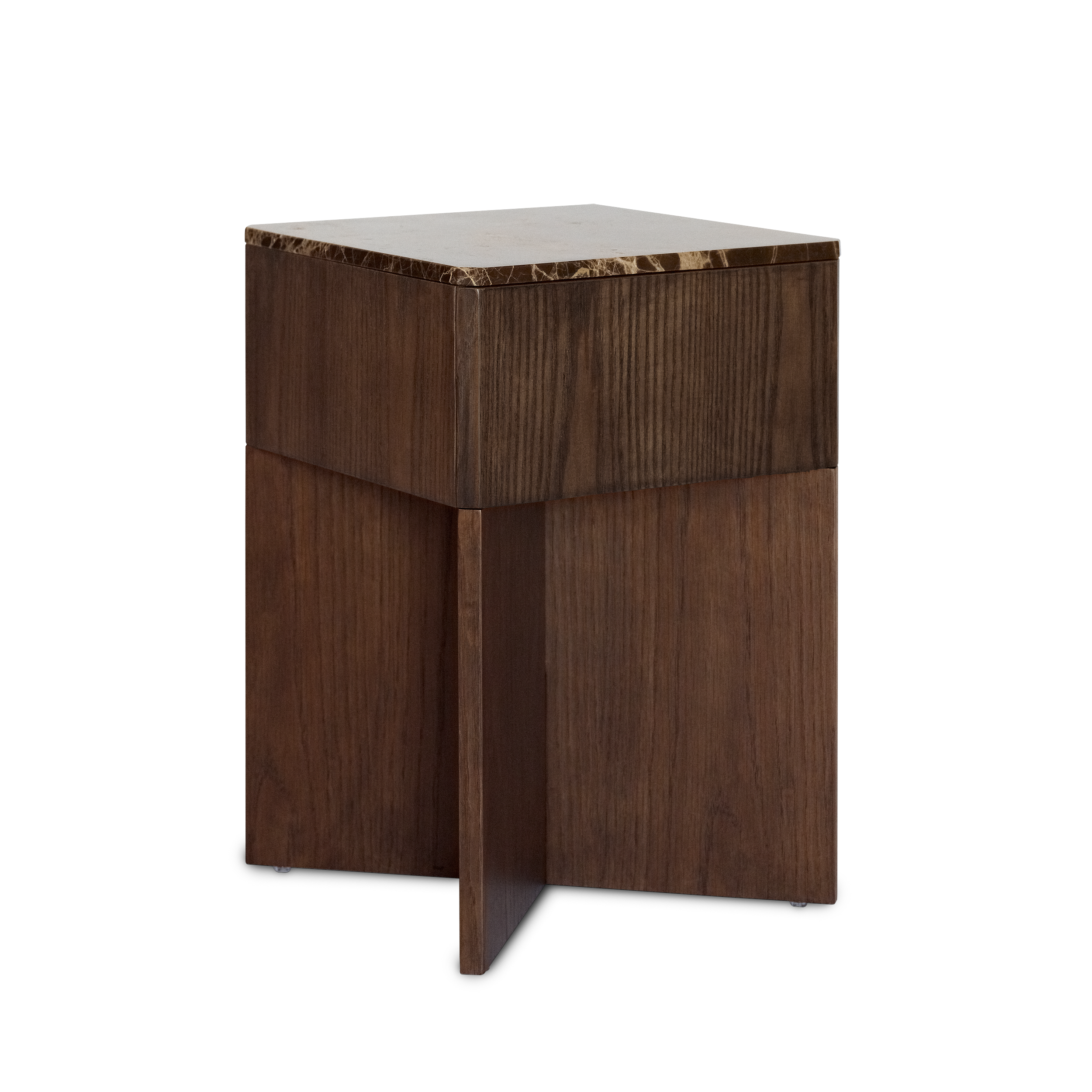Tava side table dark oak
