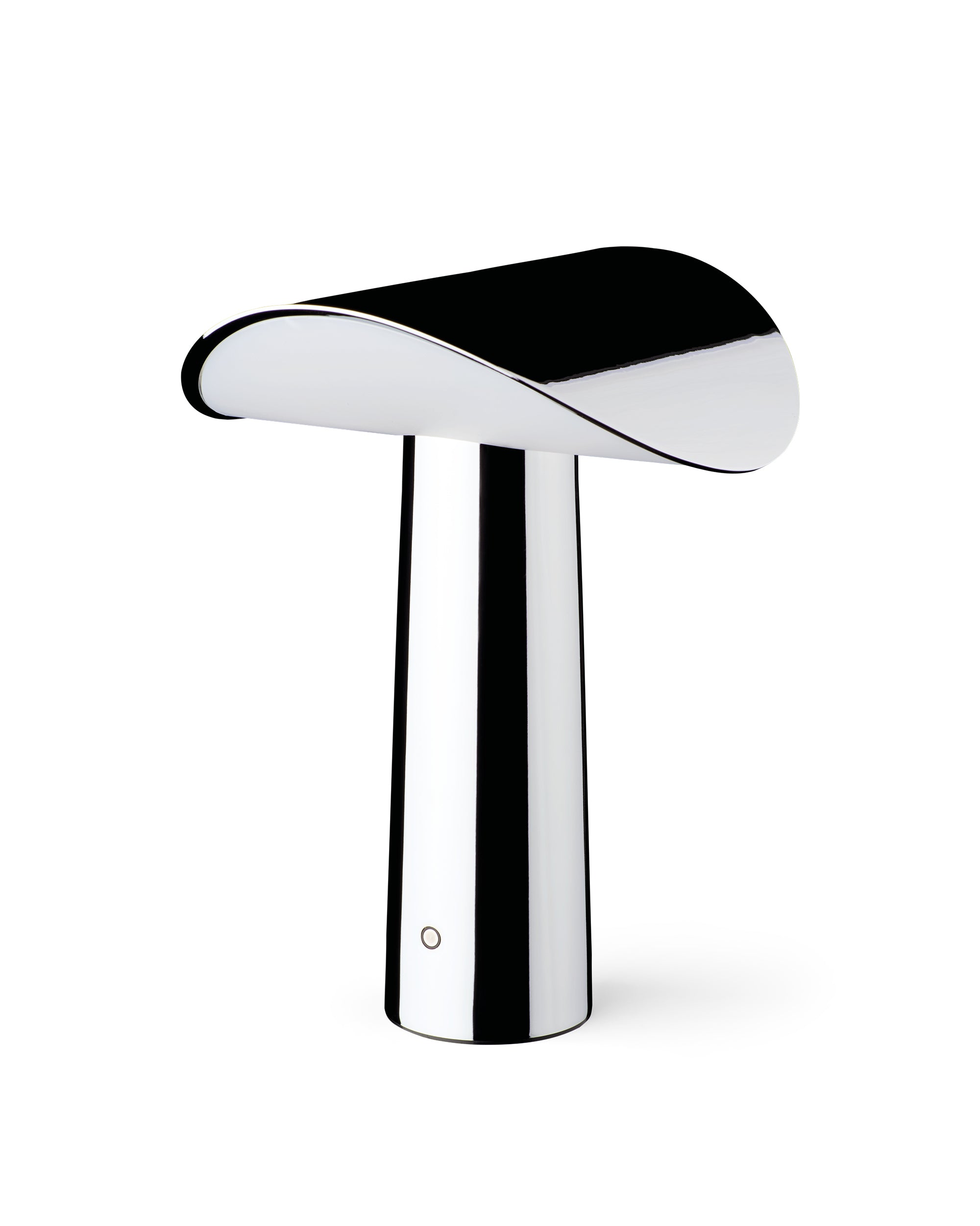 Lium portable table lamp chrome