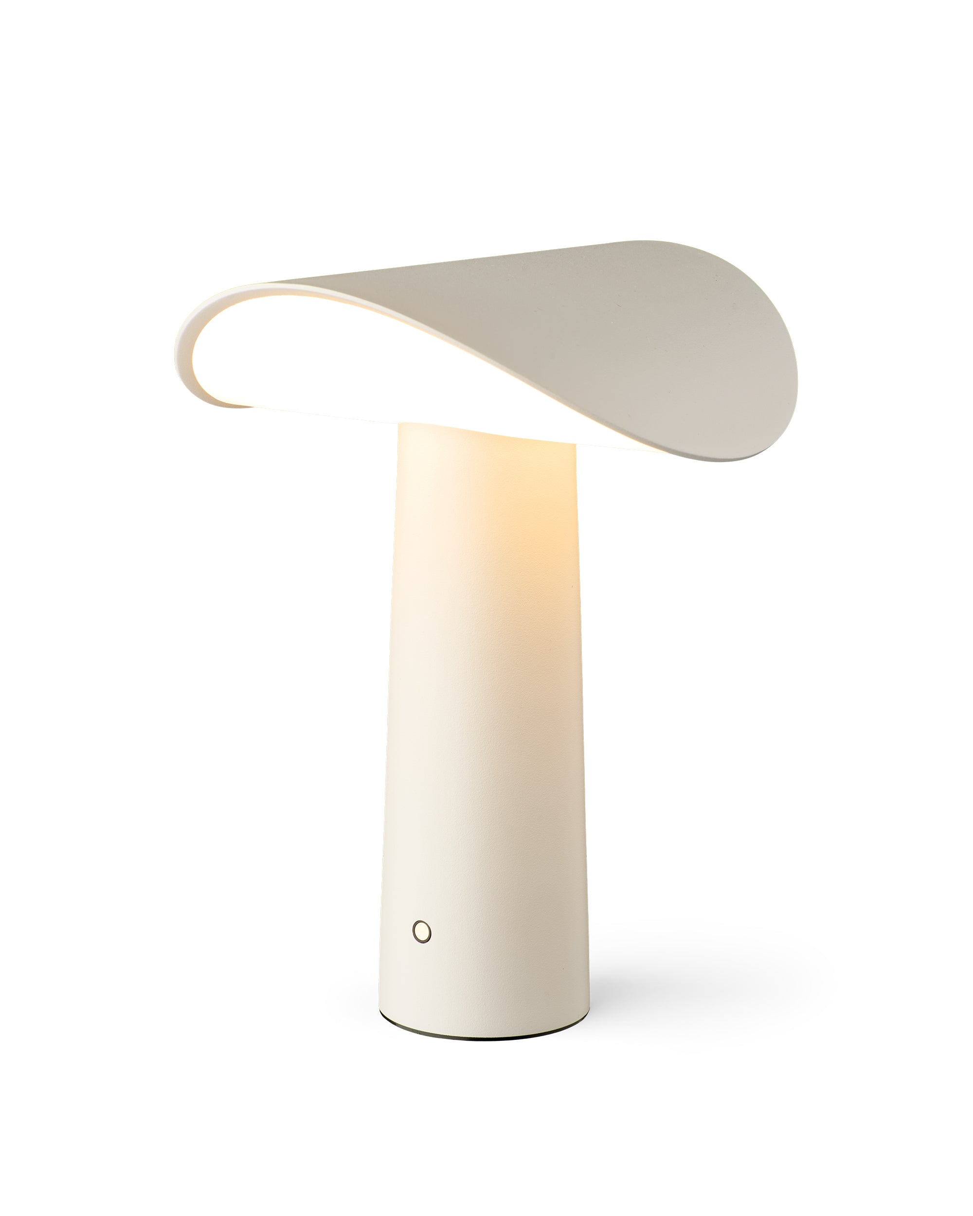 Lium portable table lamp warm grey