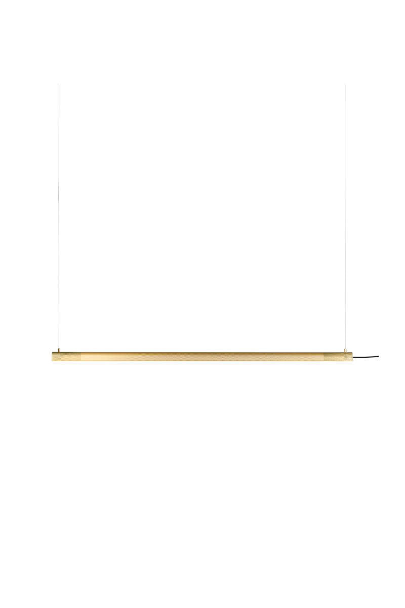 Radent pendant long brass