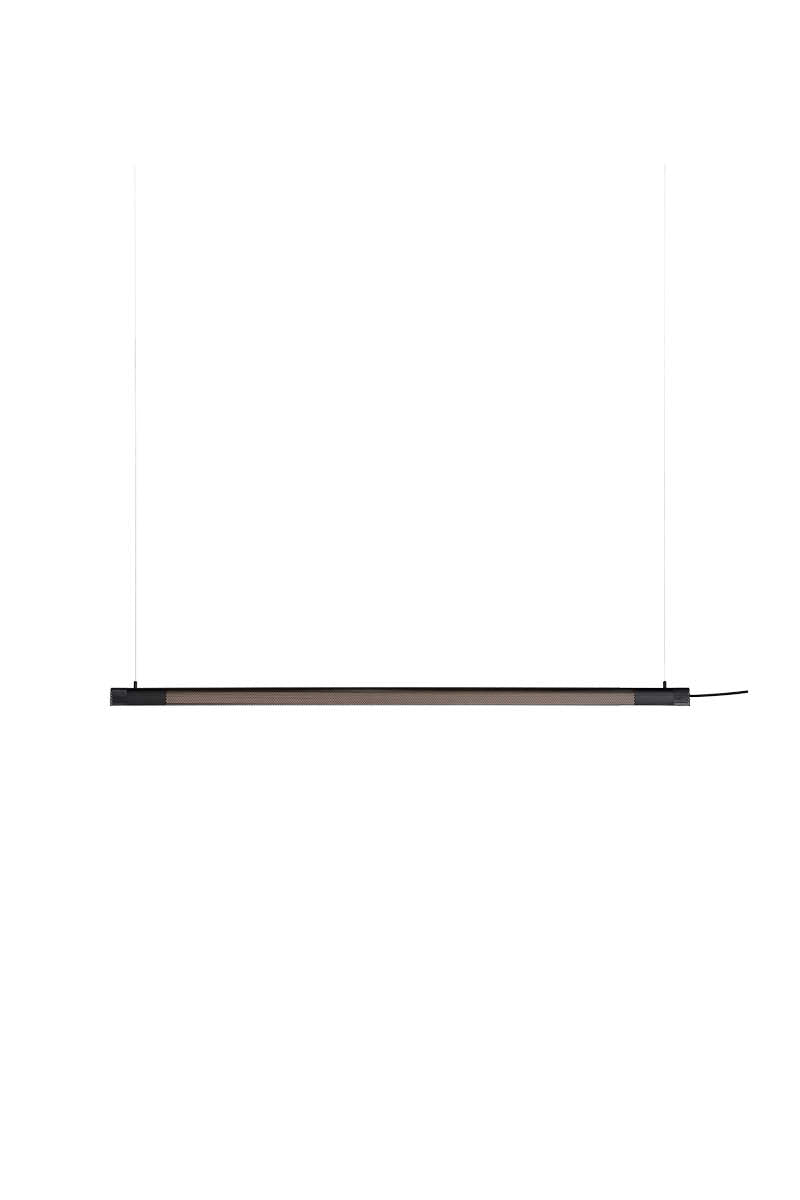 Radent pendant long black