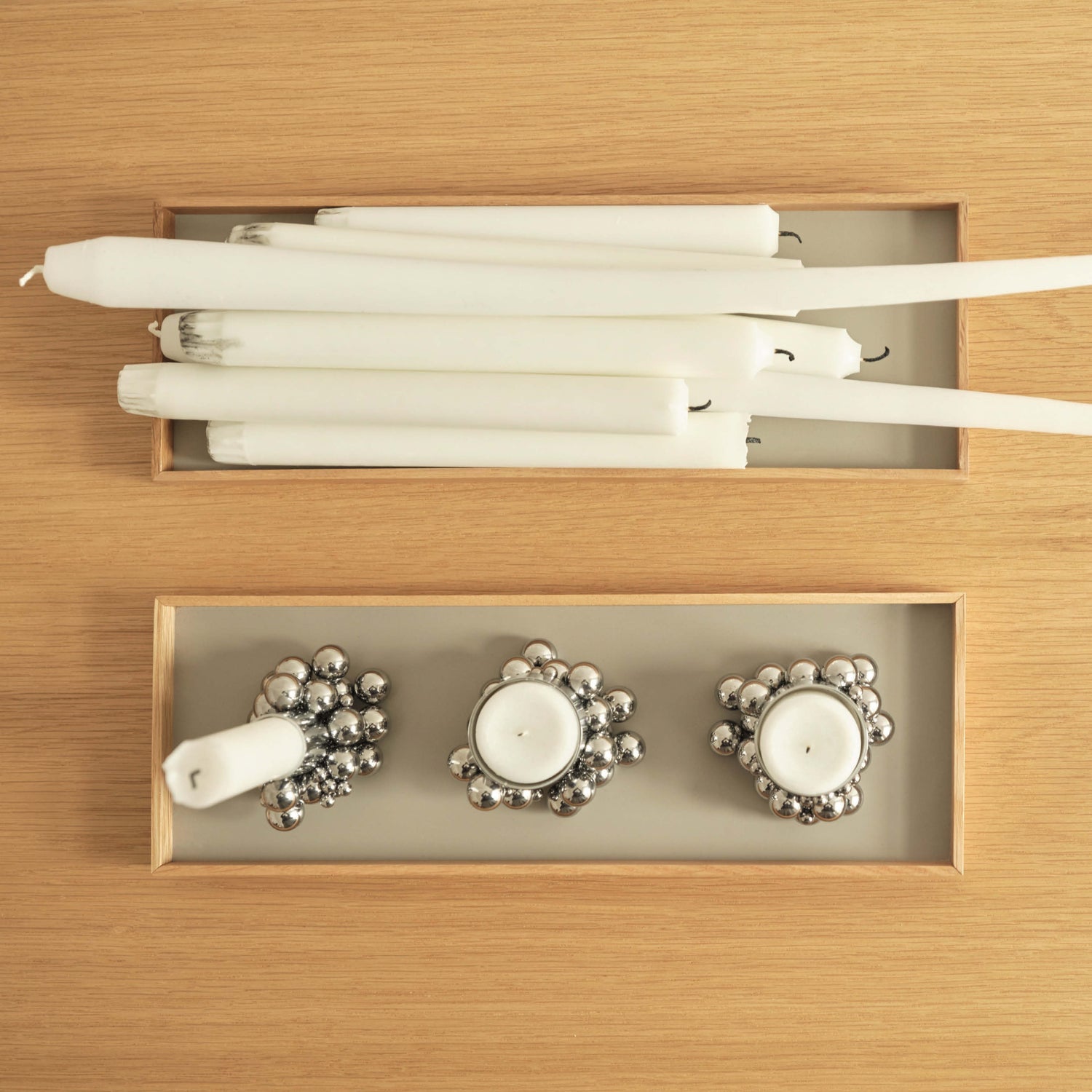 Molekyl tealight 1 chrome