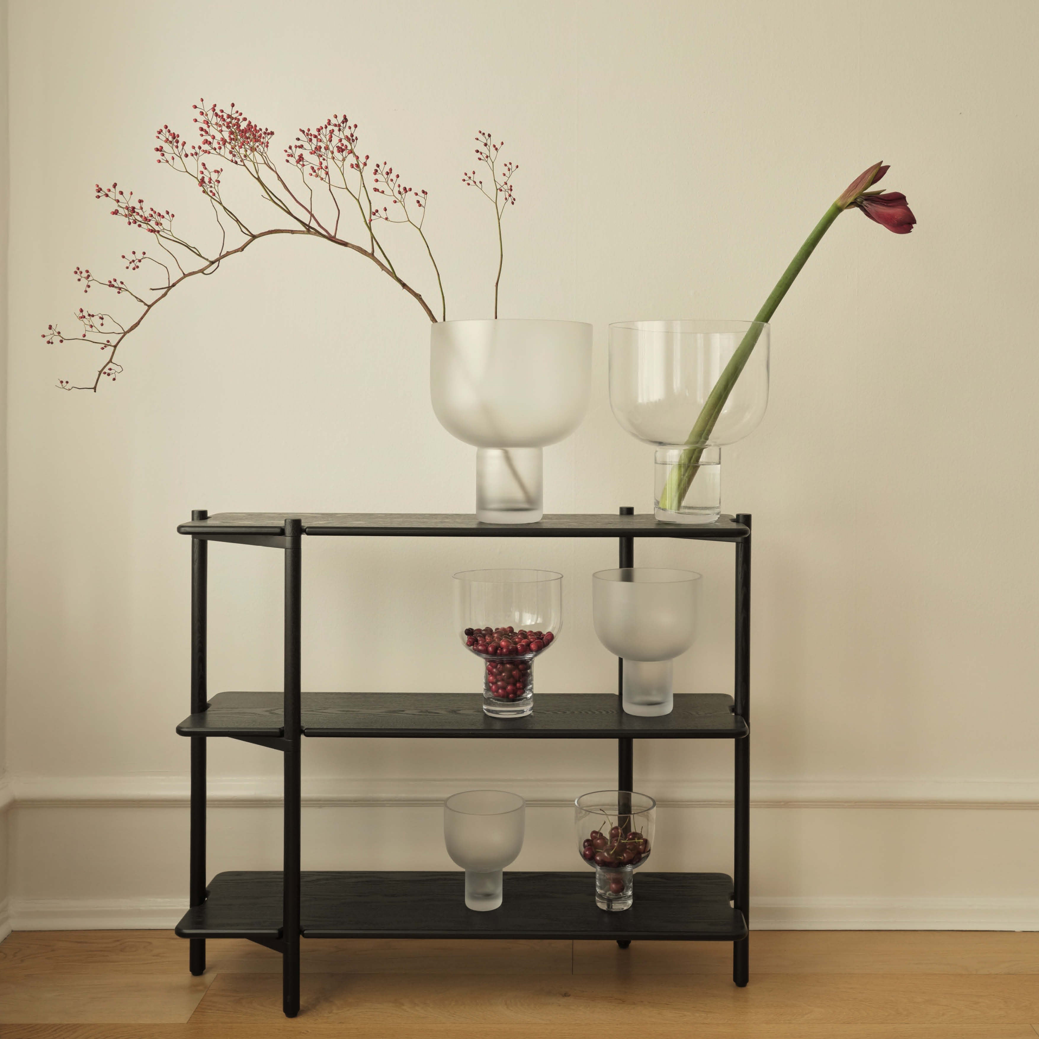 Invi bookcase black ash – Gejst Design