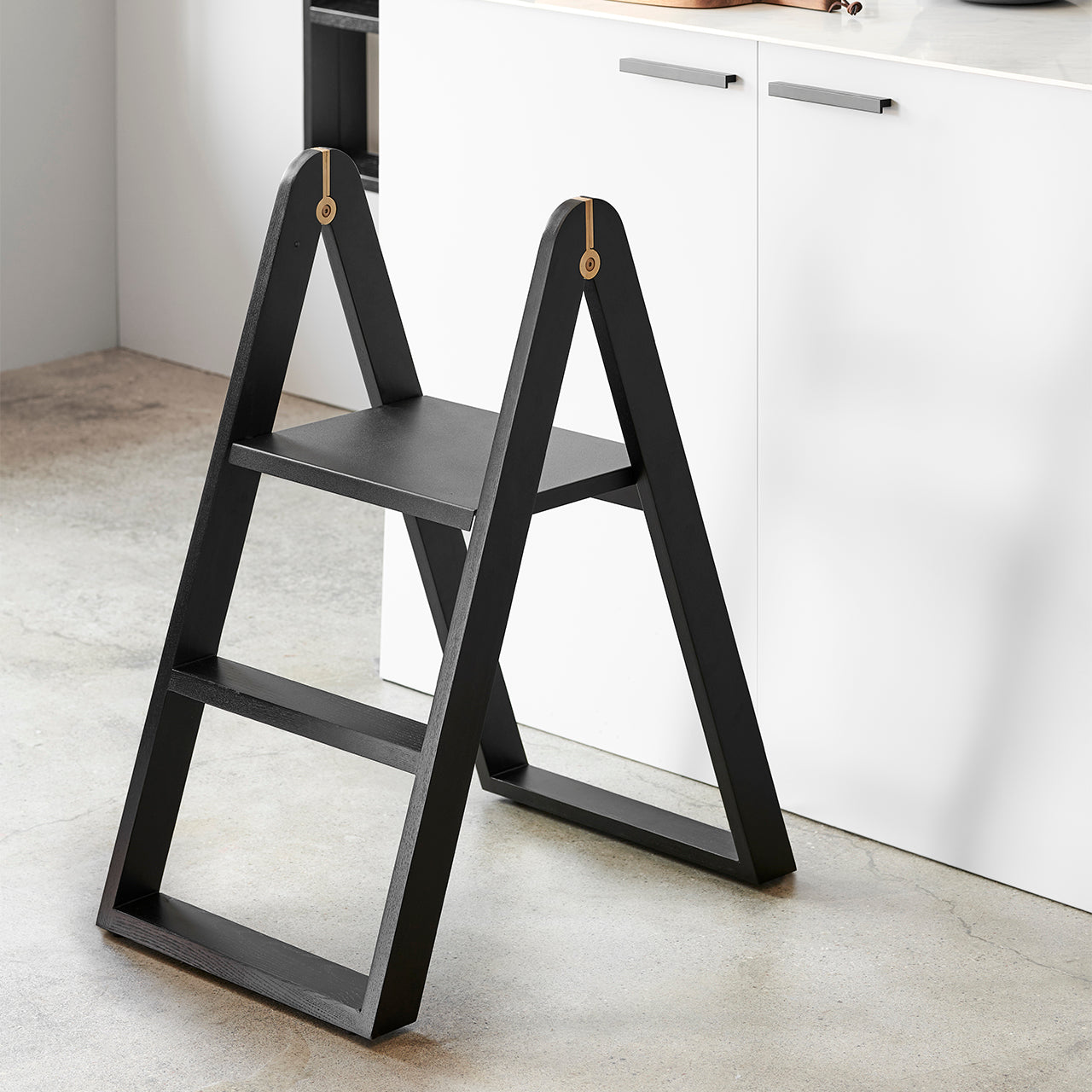 Reech stepladder black