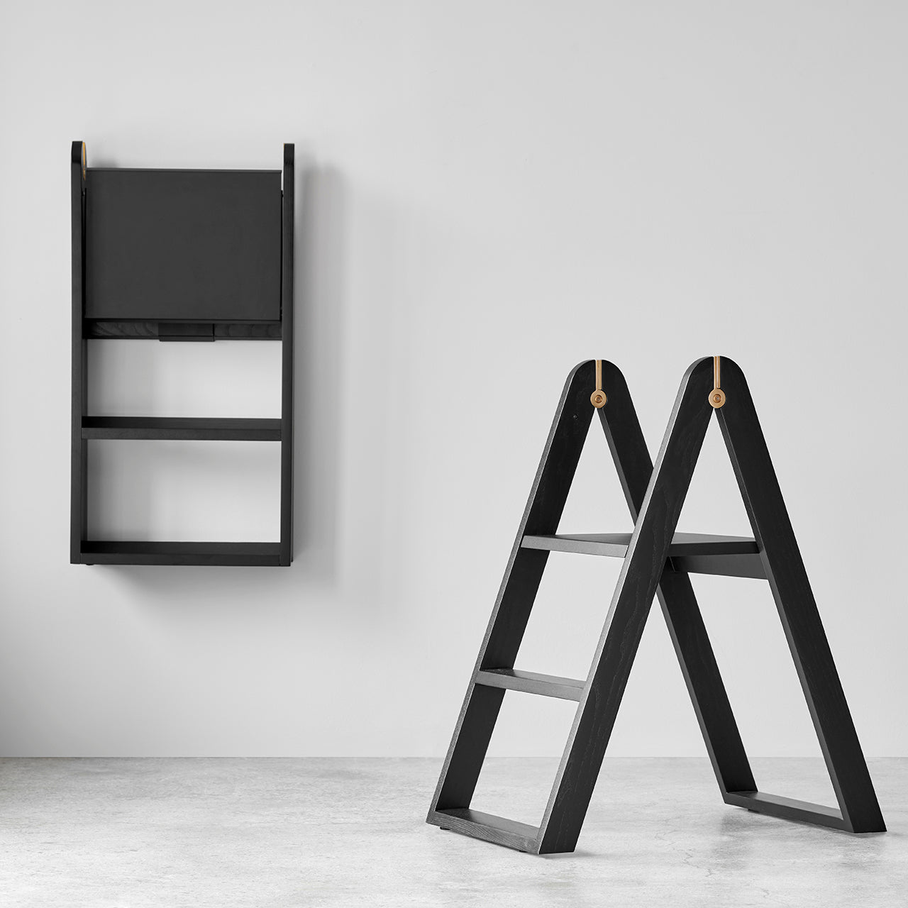 Reech stepladder black