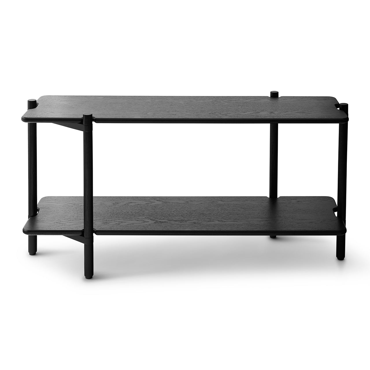 Invi bookcase black ash