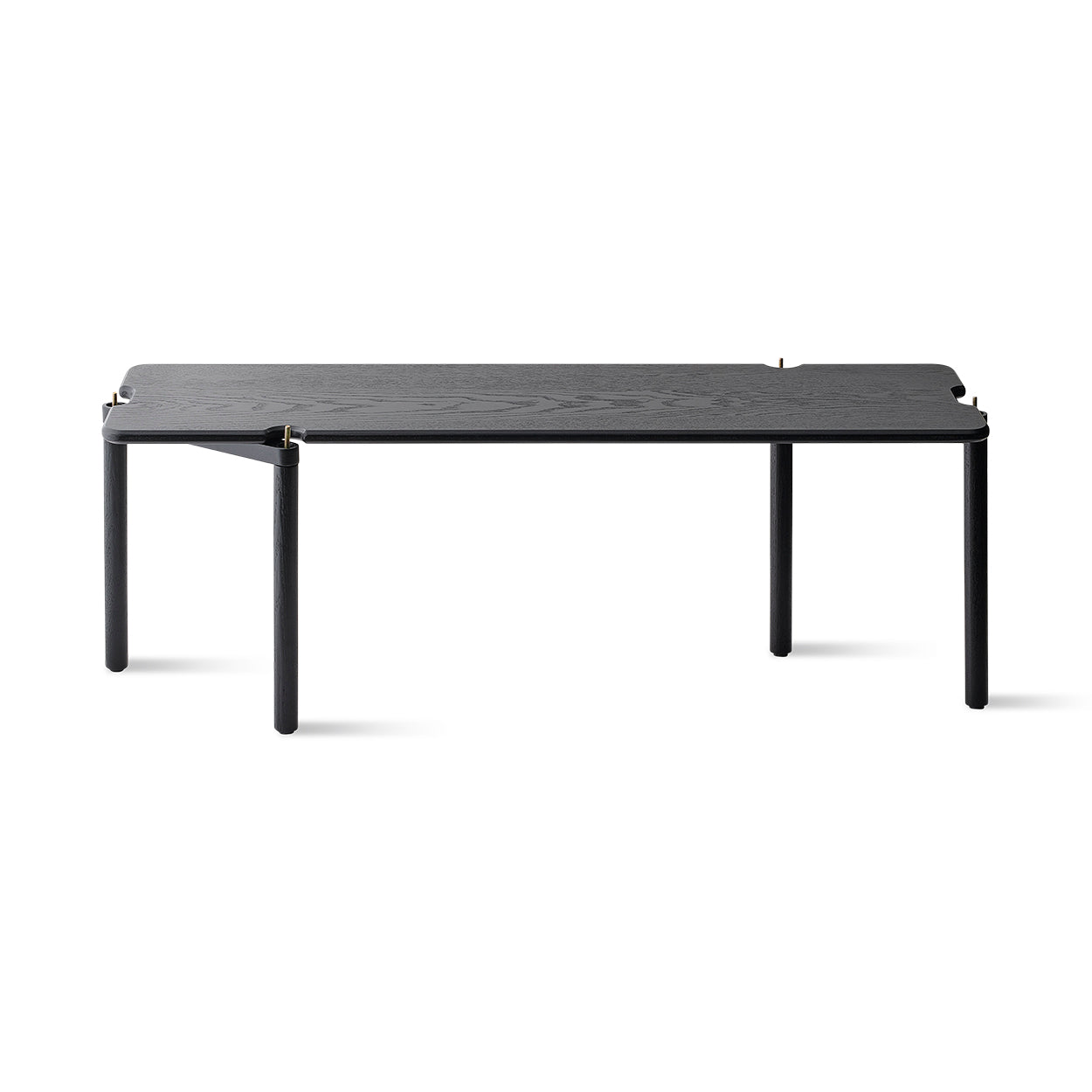 Invi bookcase black ash