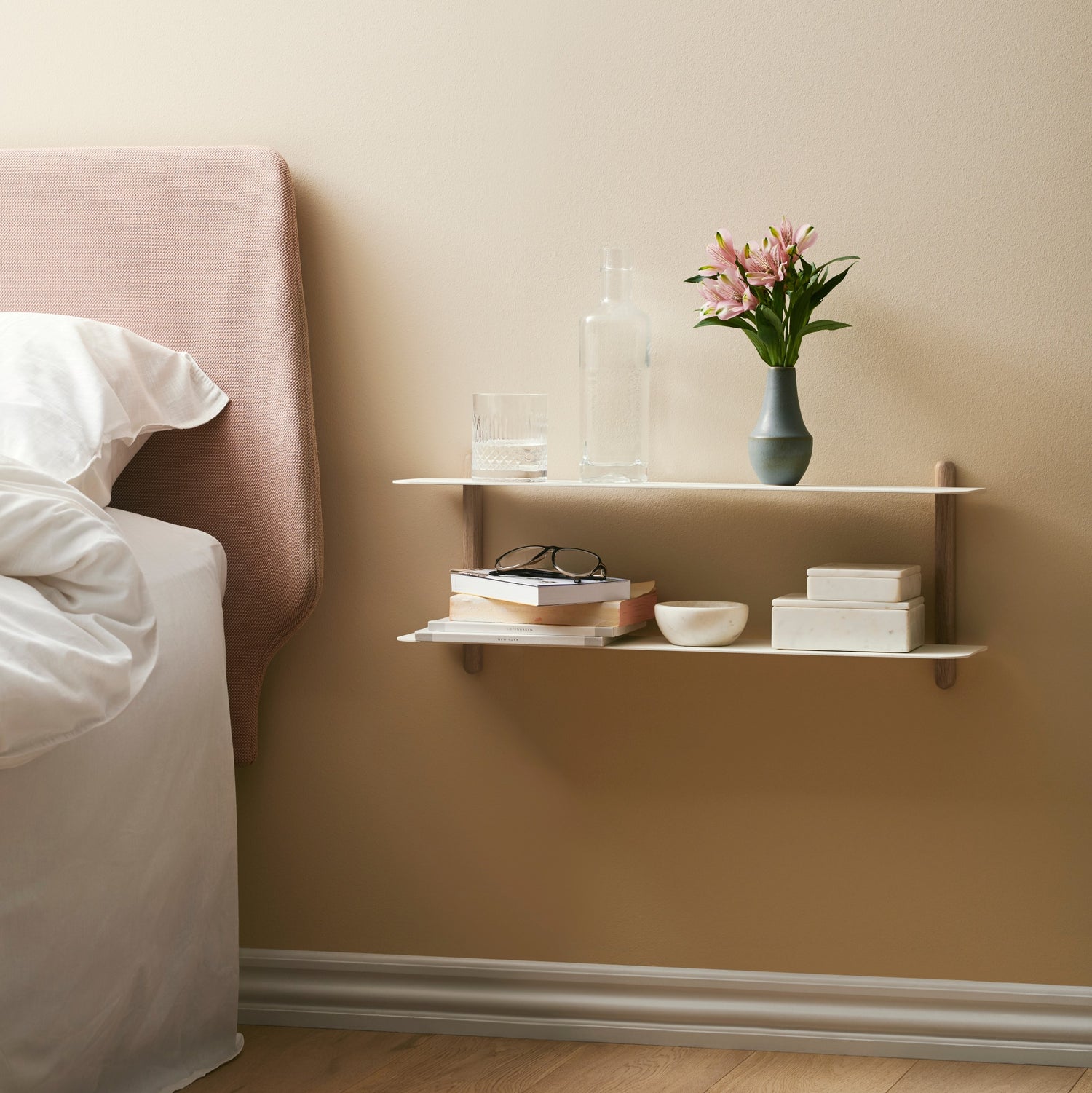 Nivo shelf F light oak/ white