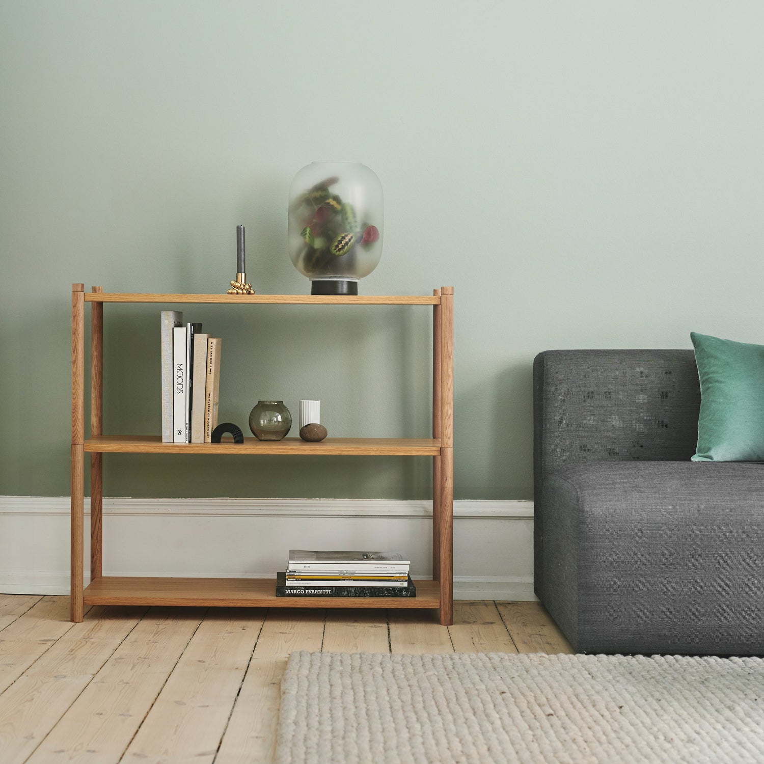 Sceene bookcase A light oak