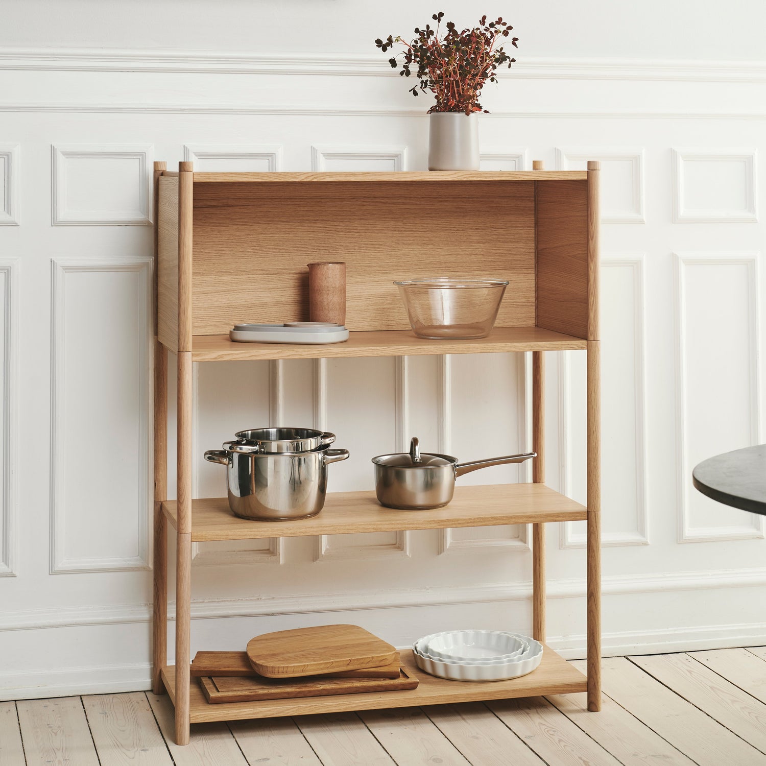 Sceene bookcase B light oak